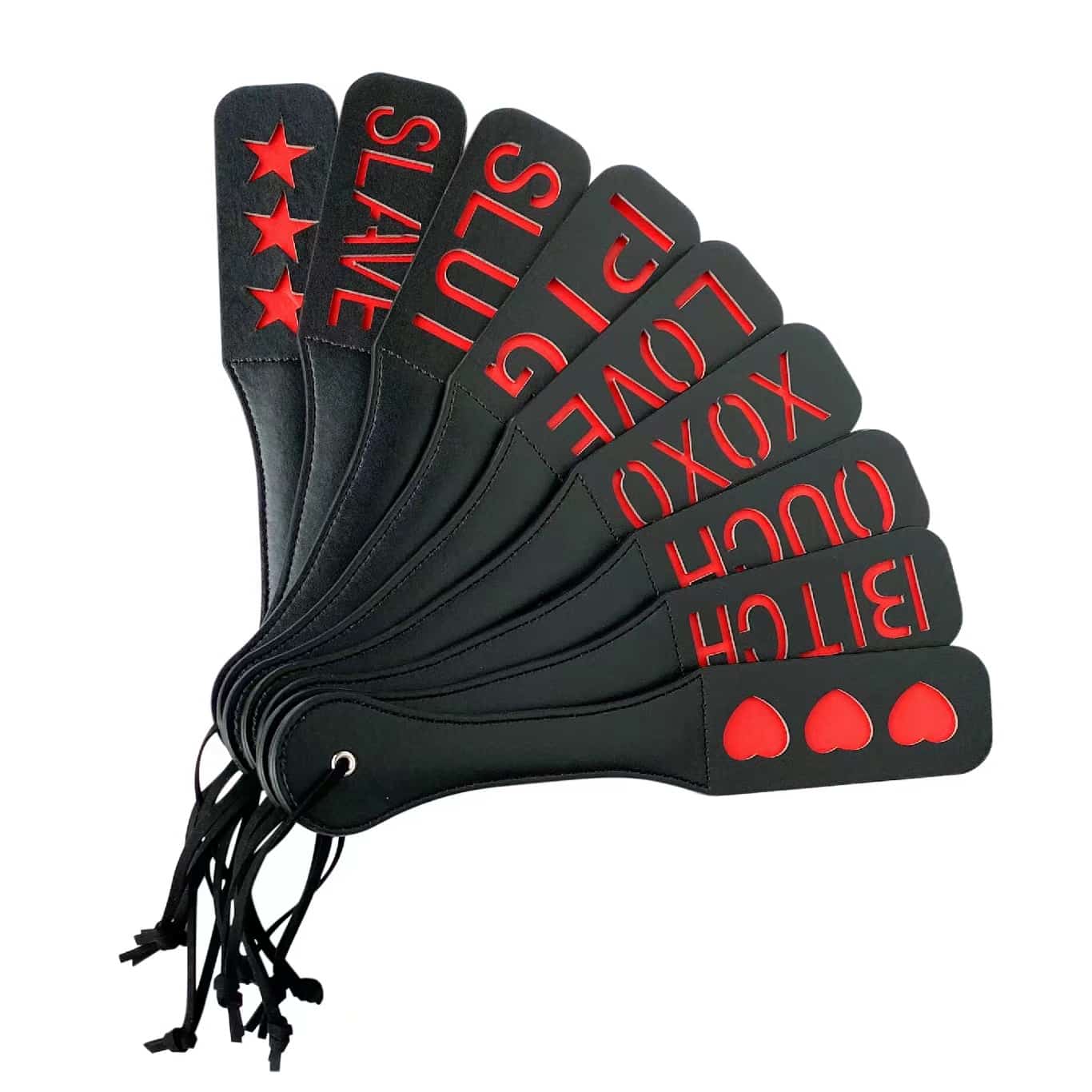 Printed Double Layer Spanking Paddle Set