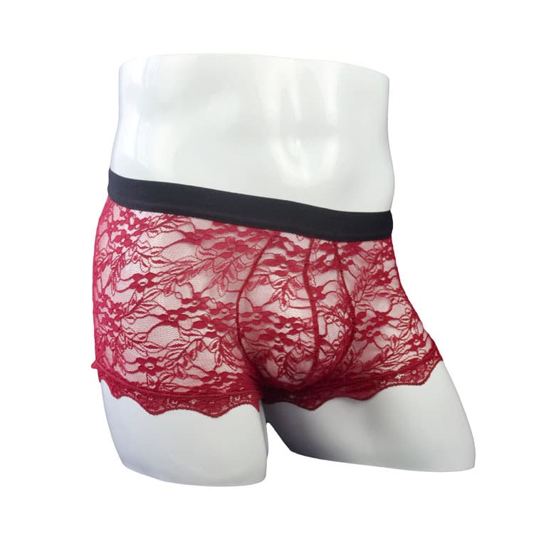 Red Lace Thong