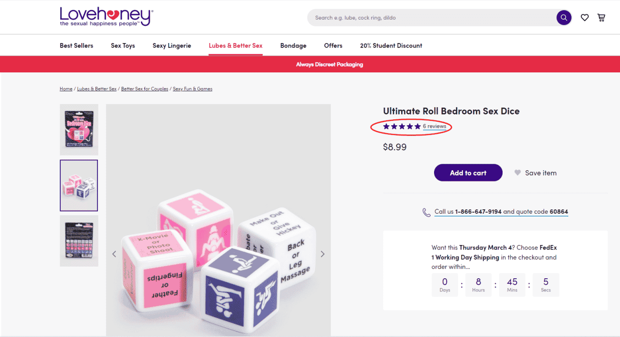 sex dice