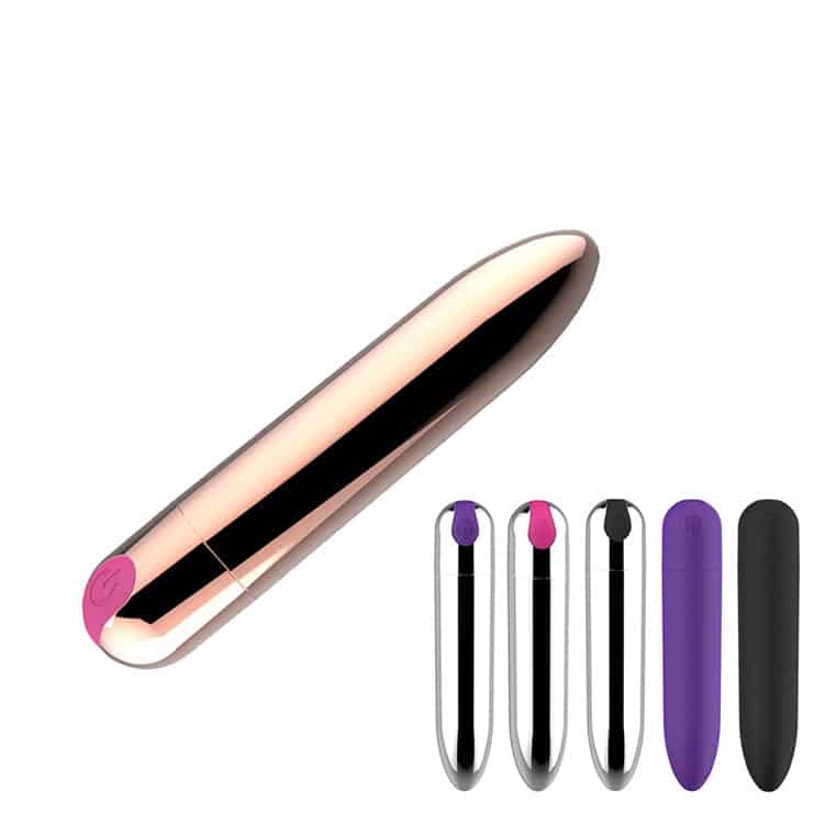 USB rechargeable bullet vibrator