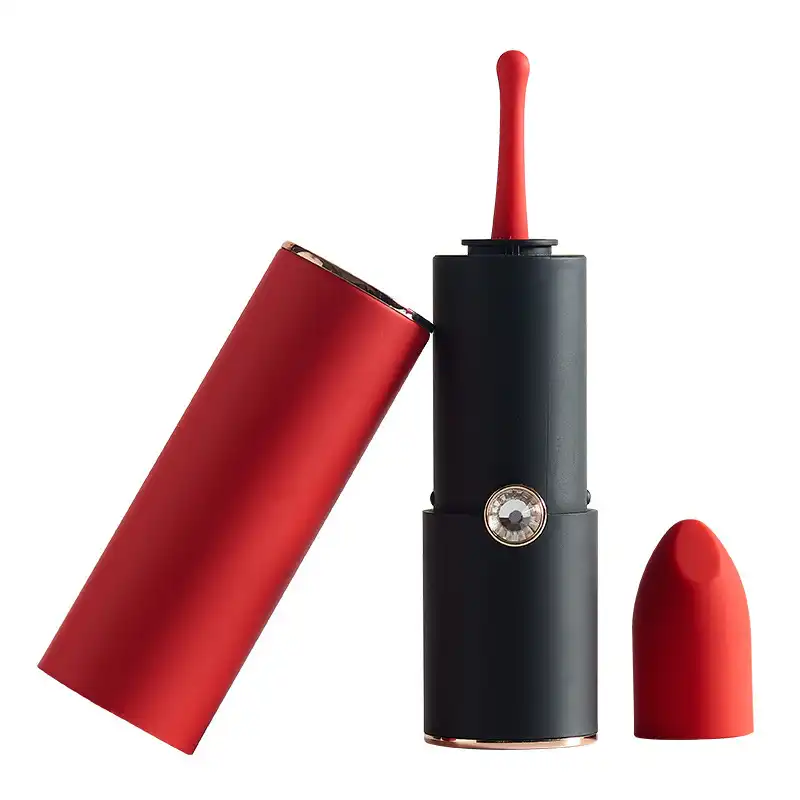 Lipstick-shaped clit vibrator bar with charging