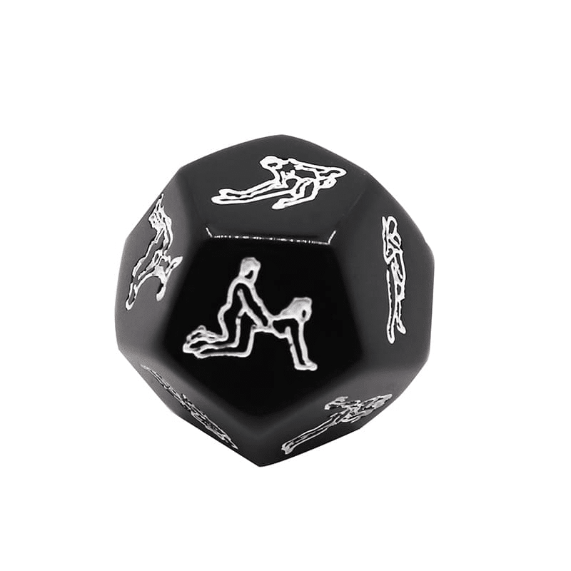 Sex dice with chart