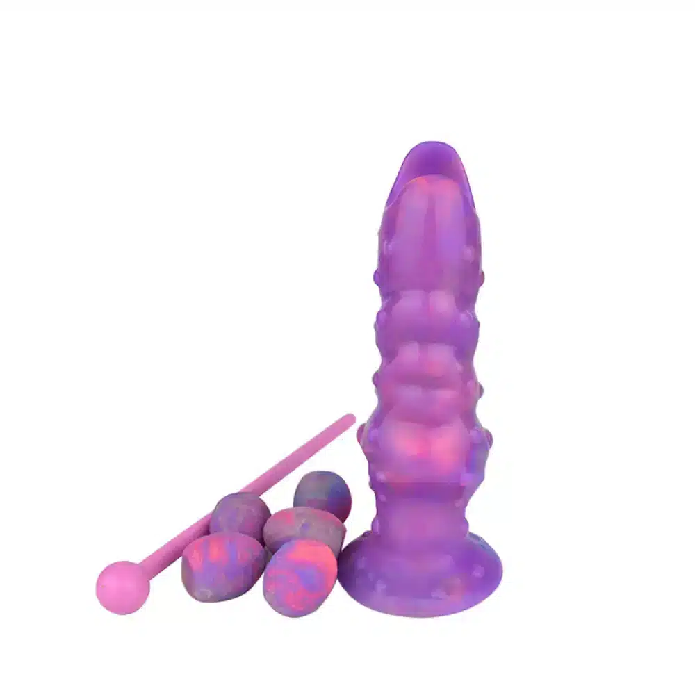 Liquid silicone fluorescent ovipositor