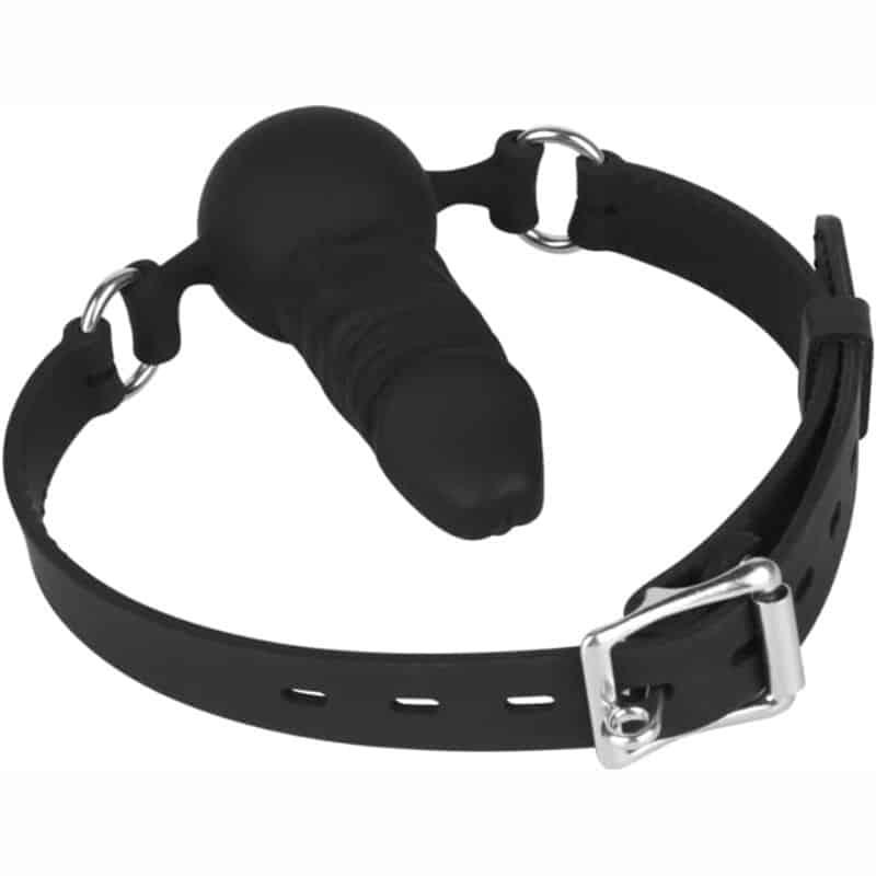 Realistic Dildo Gag with Ball