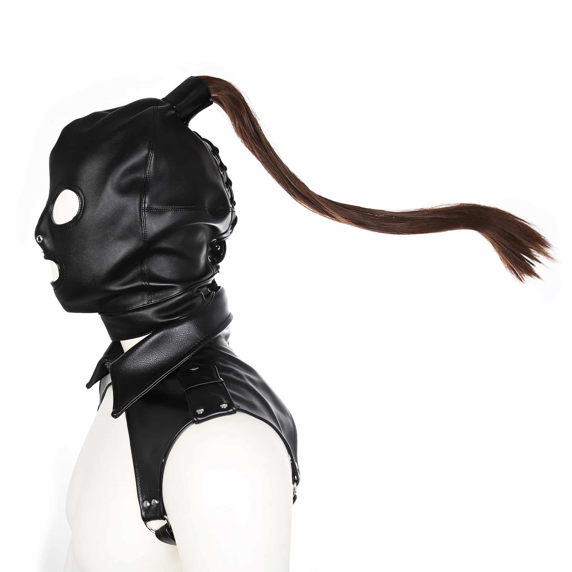 Ponytail Bondage Hood