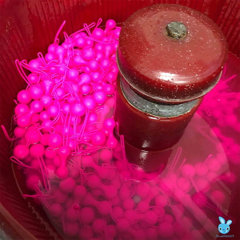 Kegel balls in the production