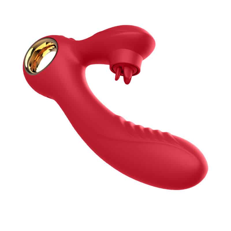 Red double stimulator for women