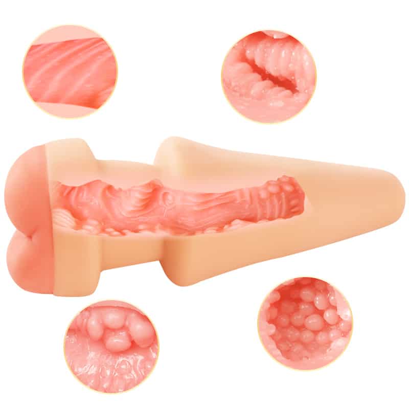 Butt plug with Anus masturbator for gay