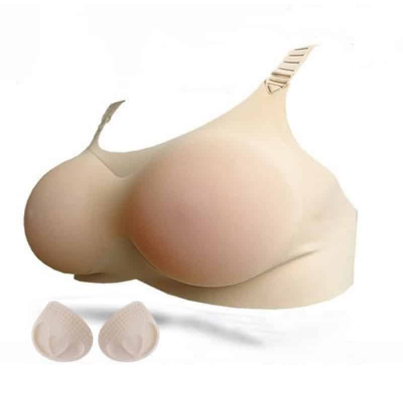 Solid Color Stretch Fabric MTF Breast Bra YX-KwA8n3t5