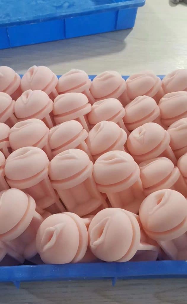 Masturbator cup parts