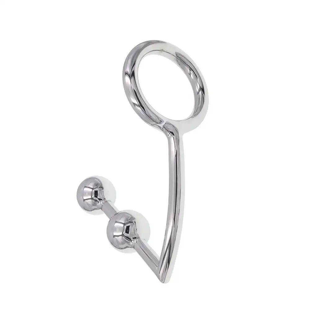 Double Bead Anal Plug Hook