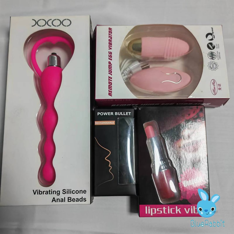 see-through color box for vibrators