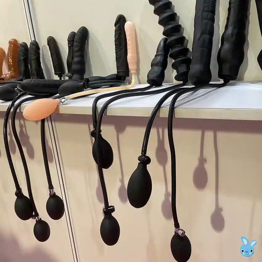 Inflatable dildos show