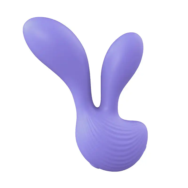 Purple rabbit ear vibrator for anal