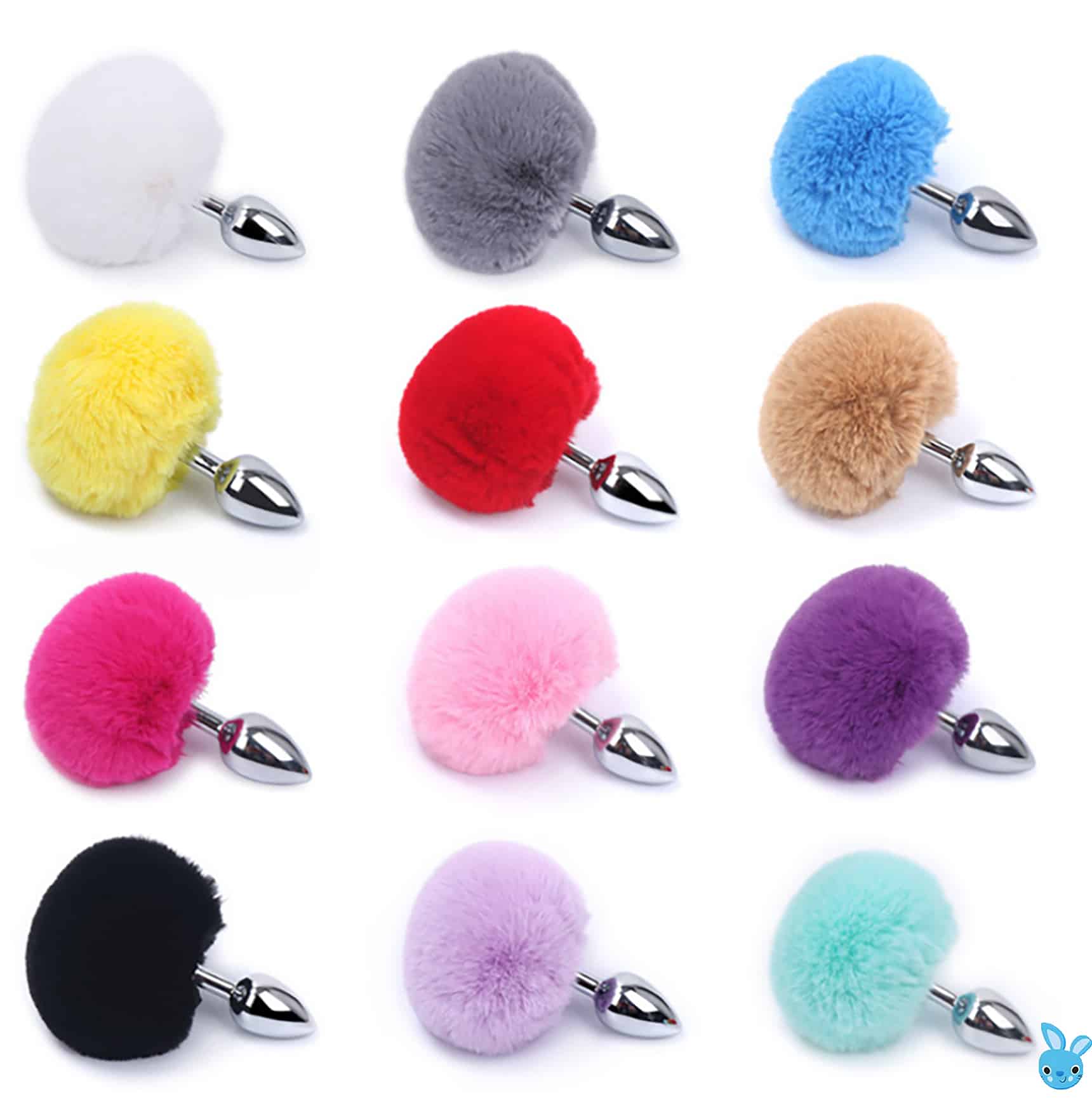 Muliti color options for tail butt plugs