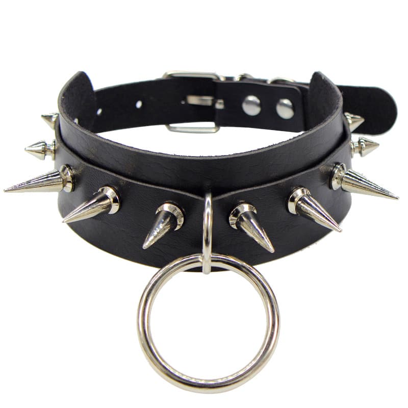 Dog Collar with Spikes