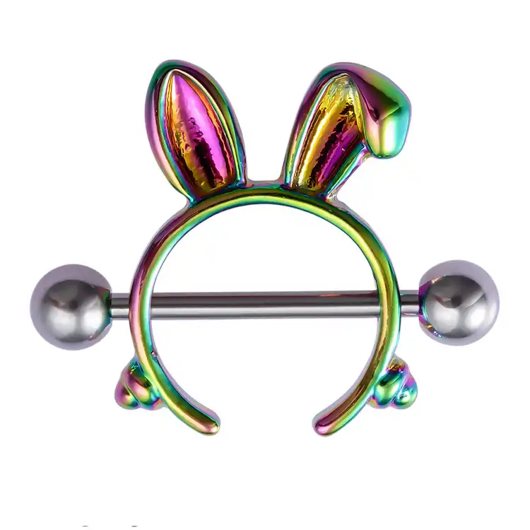 Rabbit Nipple Bar Jewelry