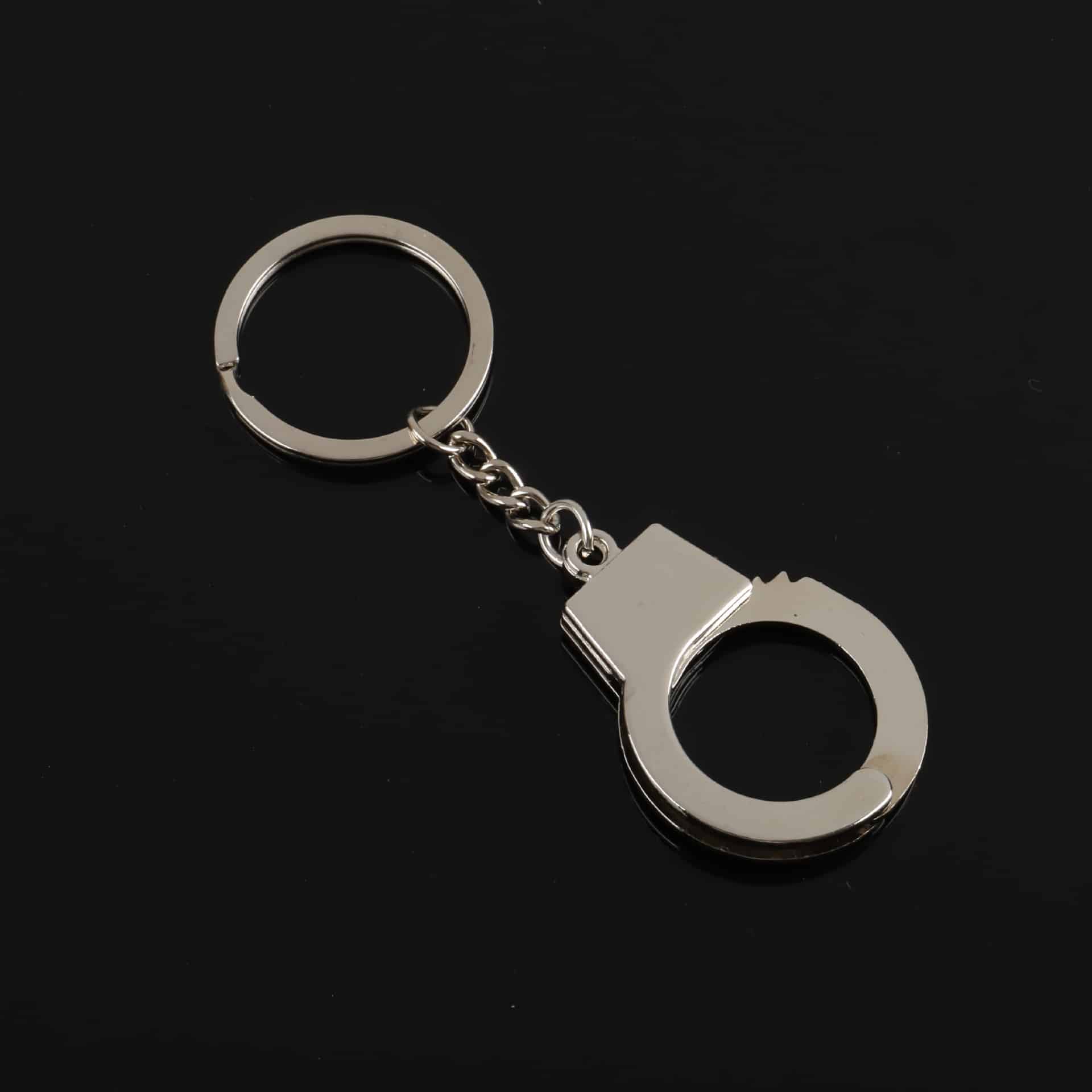 Metal Handcuffs Keychain