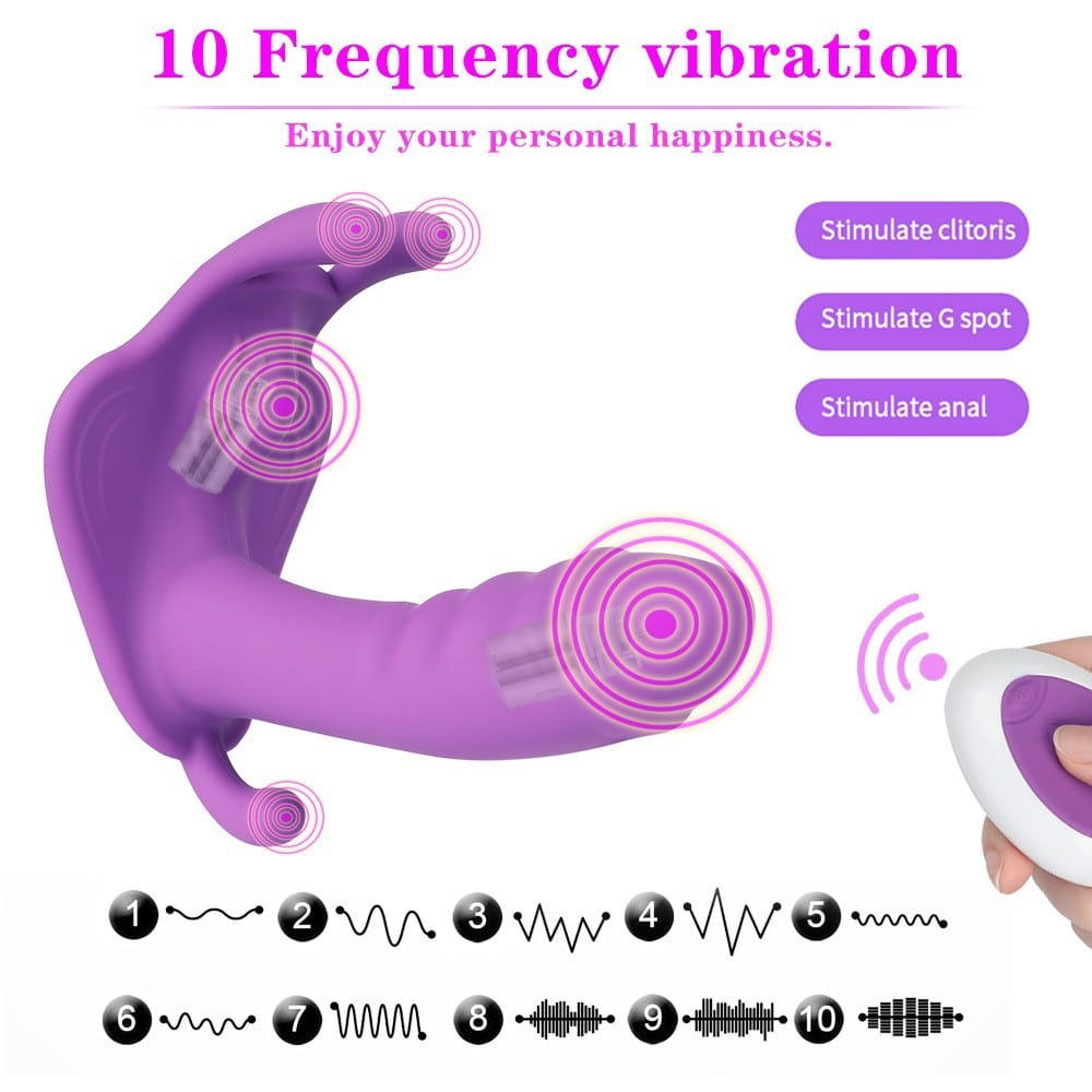 Butterfly Masturbation Wireless Remote Control Panty Vibrators