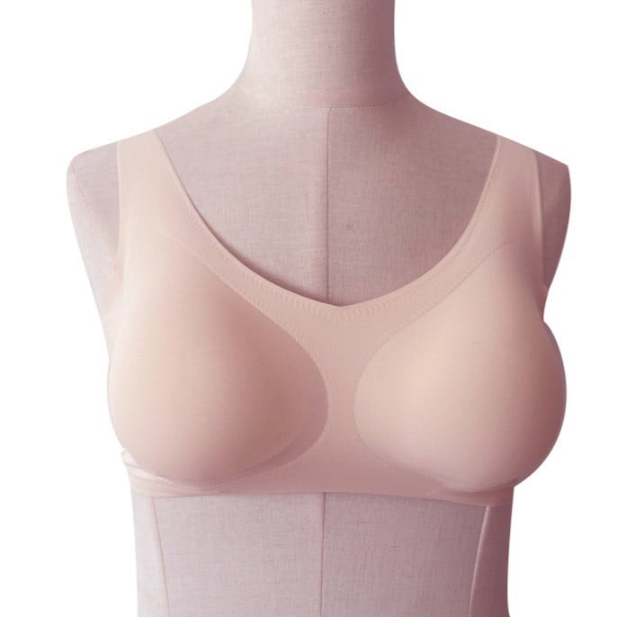 Wide Strap Silicone MTF Breast Bra LFYR-ZB-001
