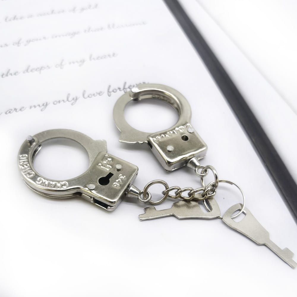 Metal Thumbcuffs Keyring