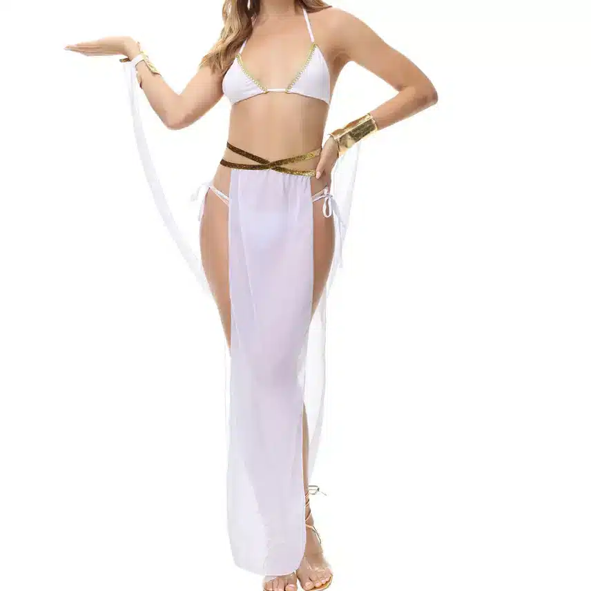 Sexy white princess costume