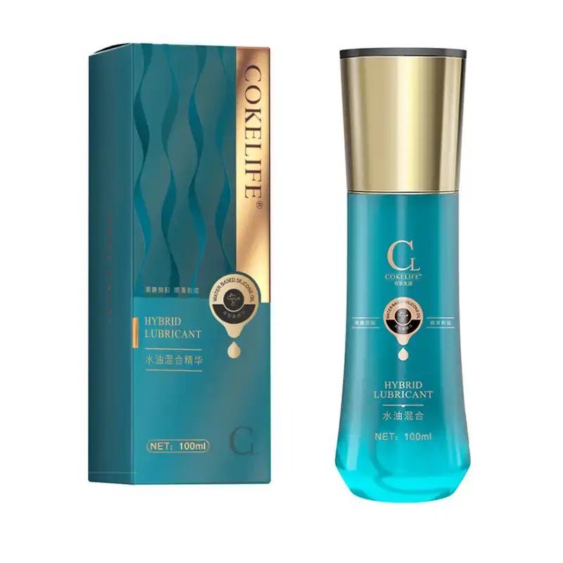 Water and oil mixed anal sex lube