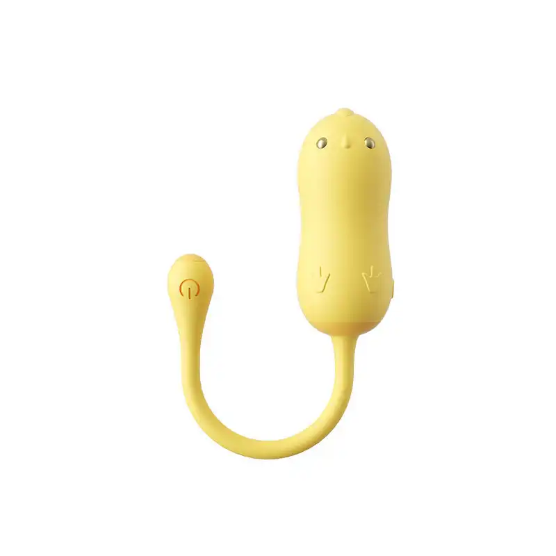 Yellow chicken app-controlled vibrator