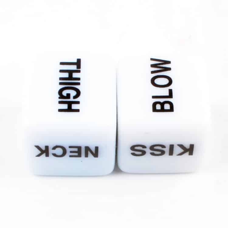 sex dice with words