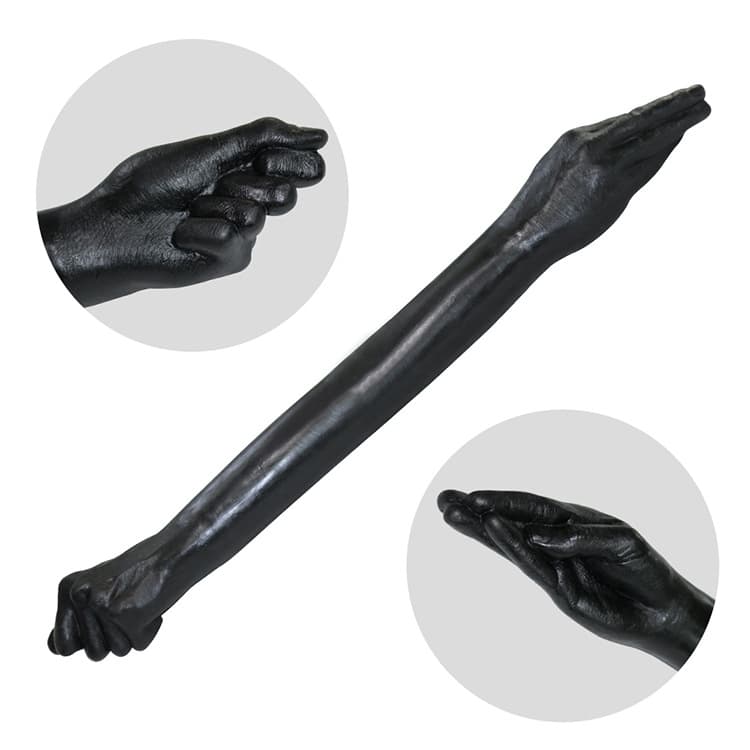palm shap double dildo