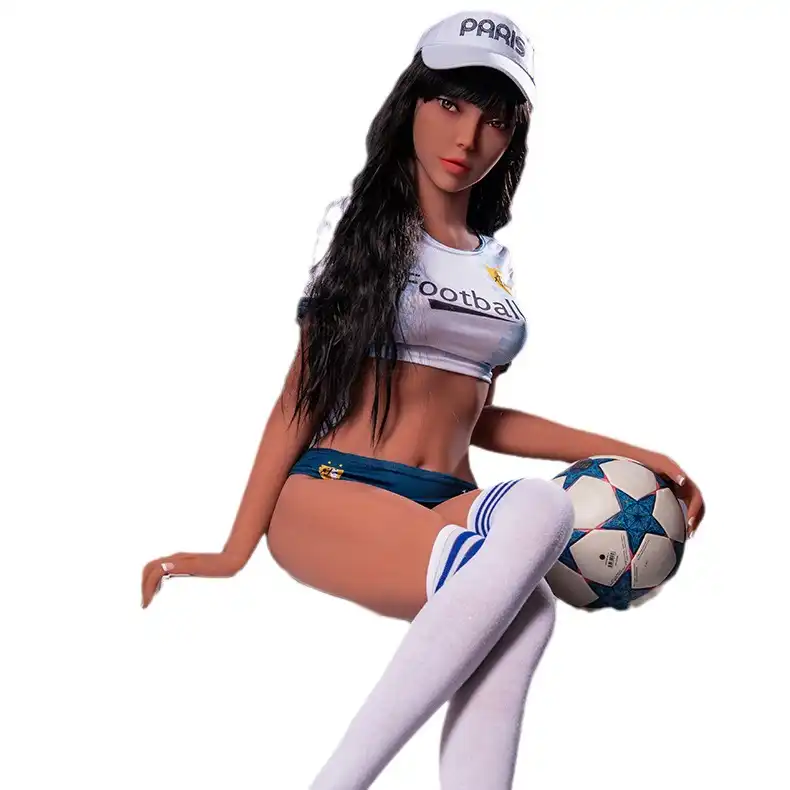 Brunette sports robot sex doll