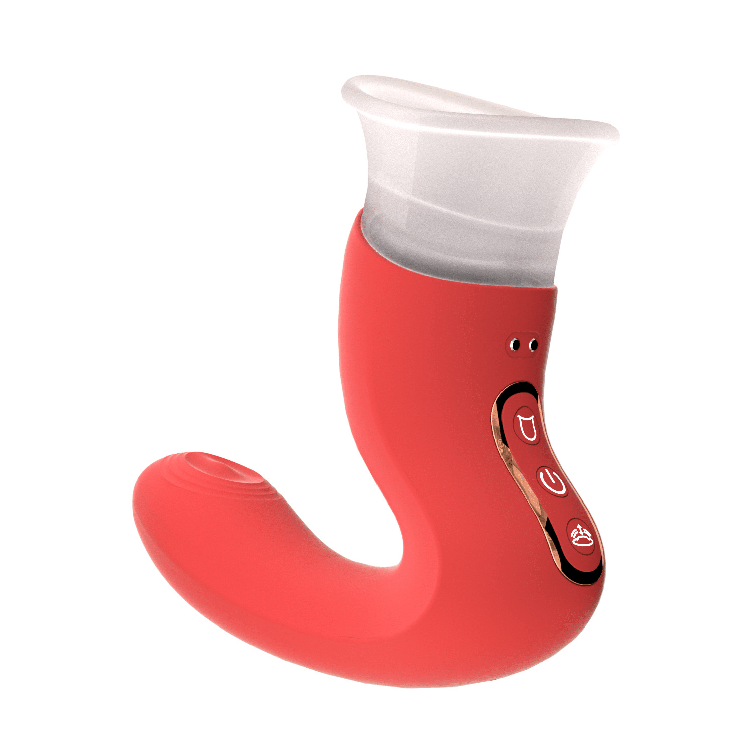 Licking and wearable vibrator