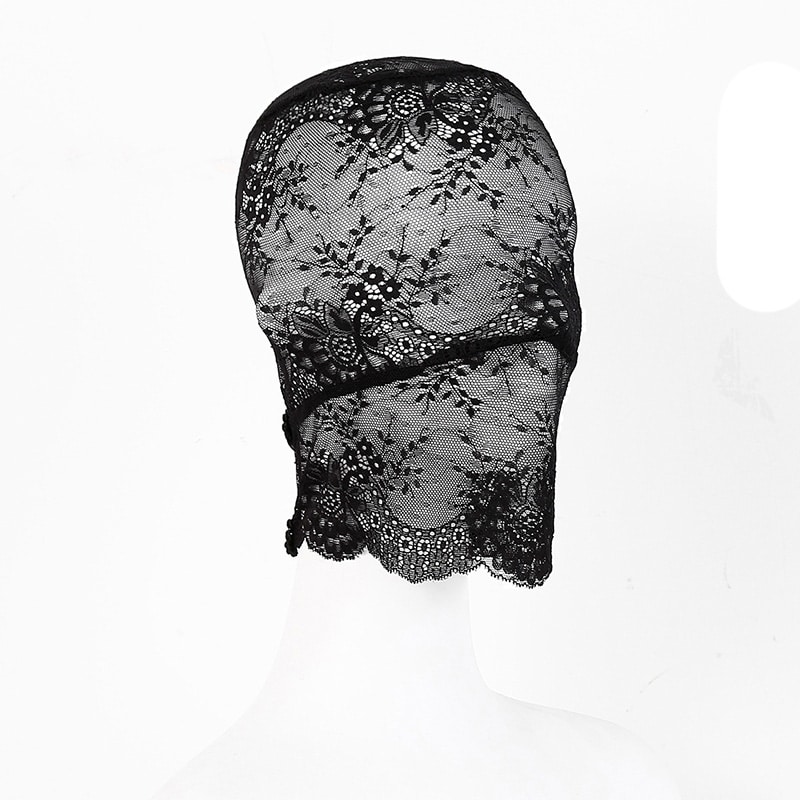Lace Seduction Bondage Hood