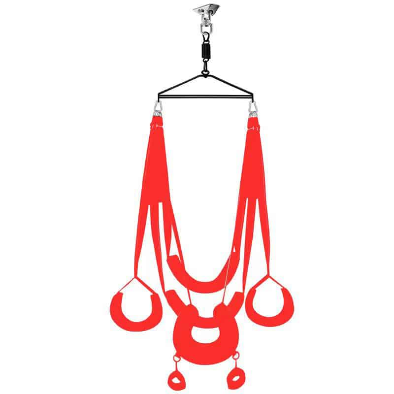 Nylon Material Three-Layer Support Pad U-Shaped Sex Swing Without Tripod JW-C7999