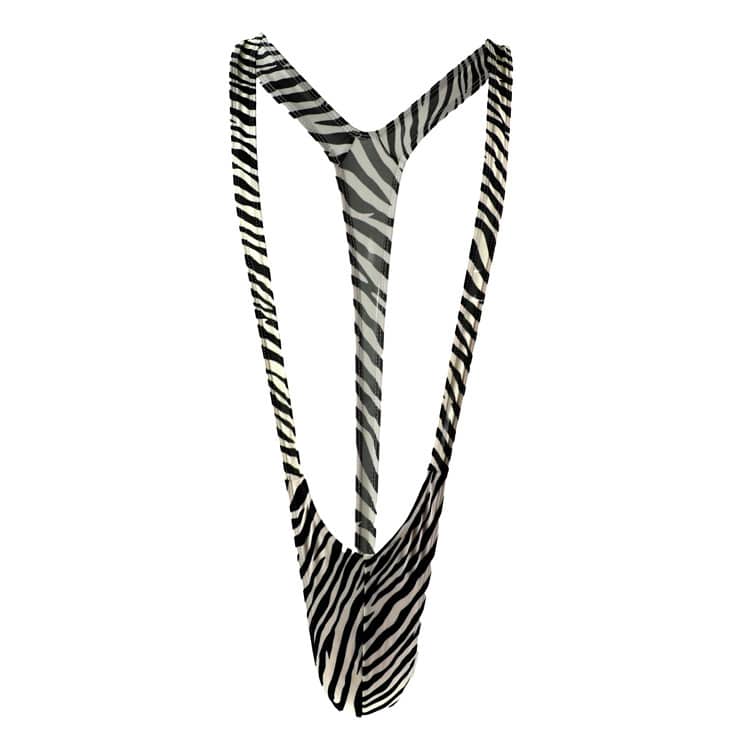 Zebra Men's Suspender Pouch