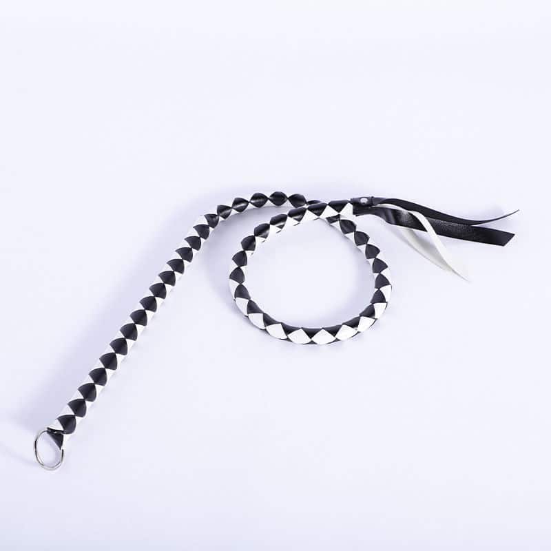 Snake Whips with Metal Ring