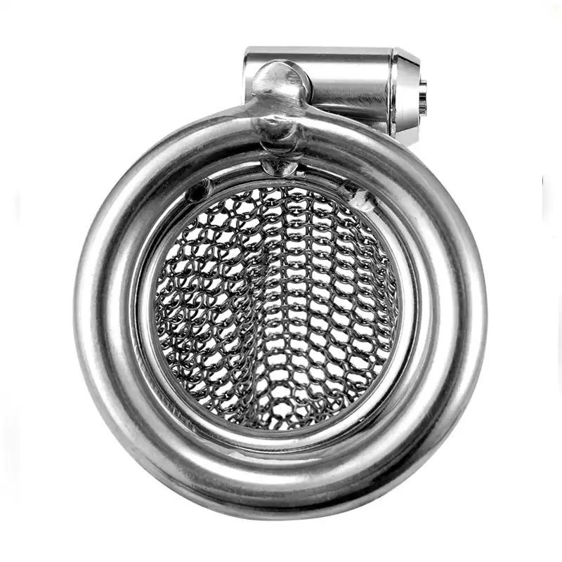 Mesh metal chastity lock