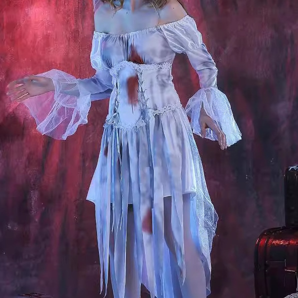 White dress sexy Halloween costumes for women