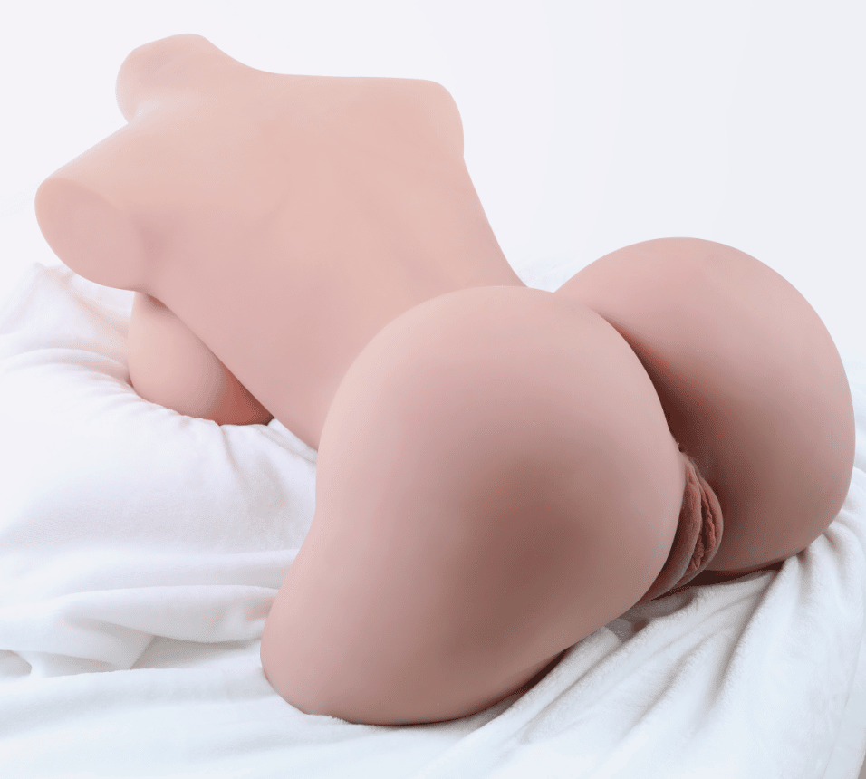 Real size lifelike adjustable sex doll torso