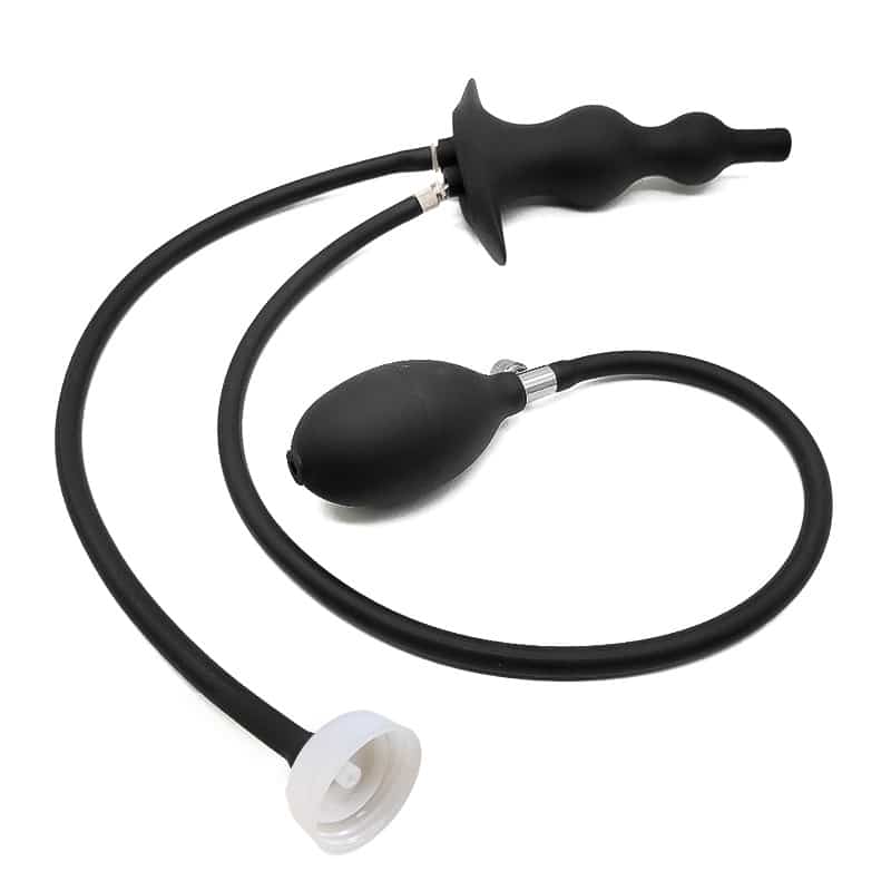 Newest inflatable butt plug enemas