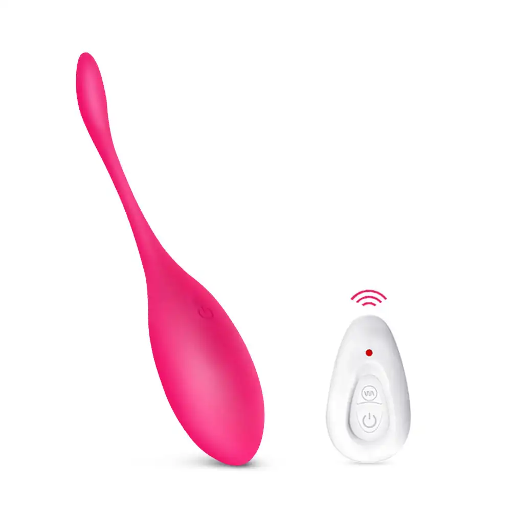 Red wireless remote control vibrator
