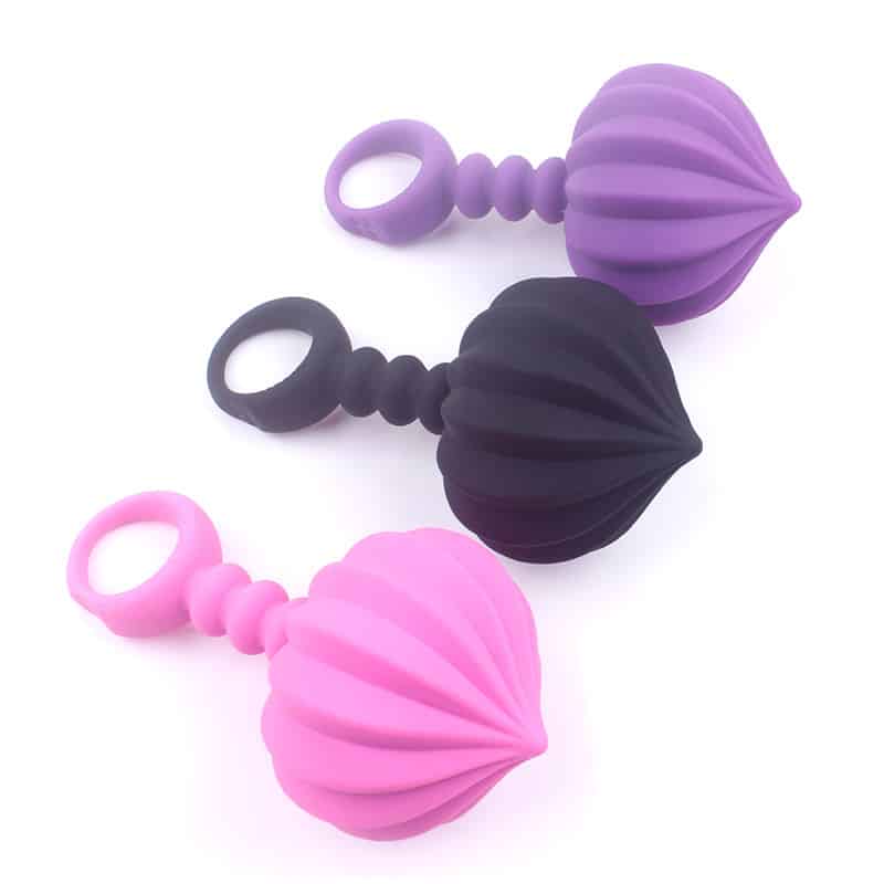Pumpkin shape newest butt plug