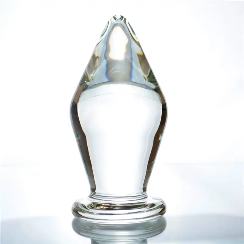 Large Glass Butt Plug