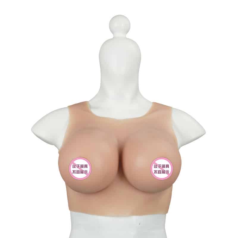 Vest-style Silicone MTF Breast XL-DBYR