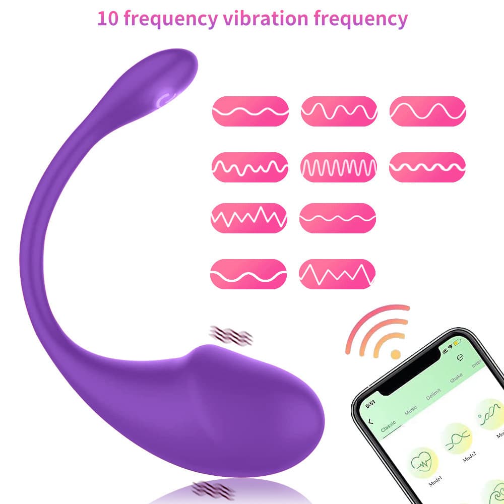 App Controlled Egg Vibrator