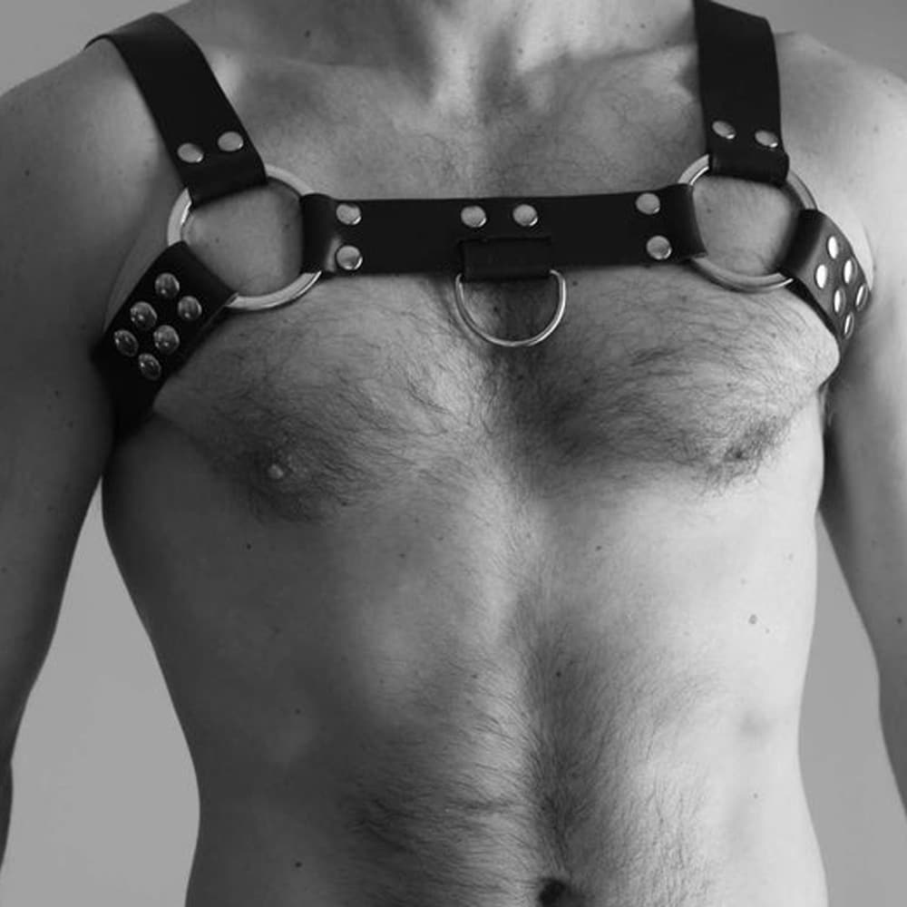 Classic Leather O Ring Body Harness