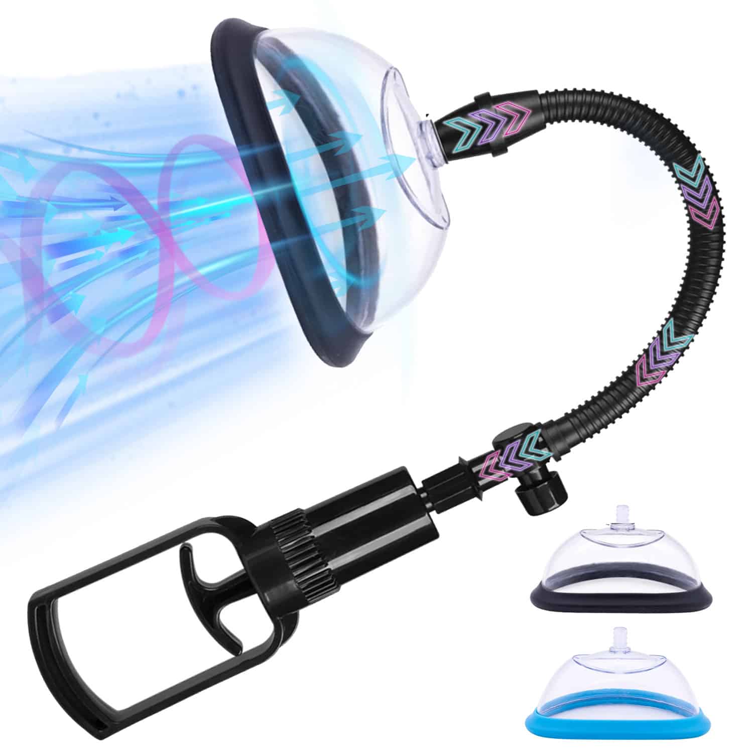 Push-pull manual pussy pump