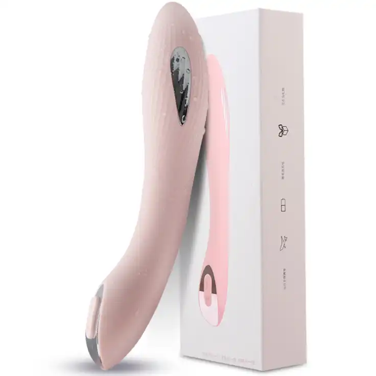 Pink G-spot electro-shock vibrator