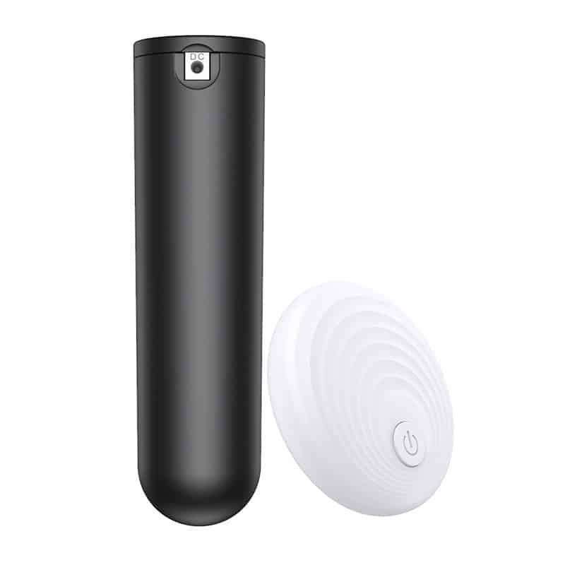 Bullet vibrator with remote control