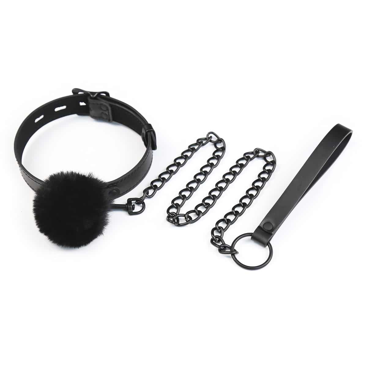 Bondage Dog Collar & Leash